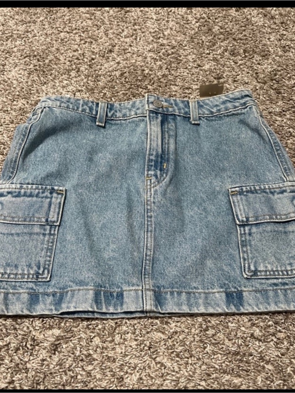 Levi’s Denim Cargo Pocket Mini Skirt - Light Blue NWT